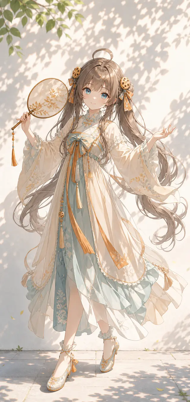 夏至蝉鸣 · 日影扇舞