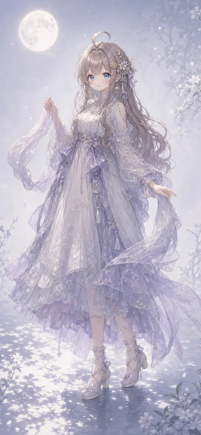 暮春花 · 淡月云衣
