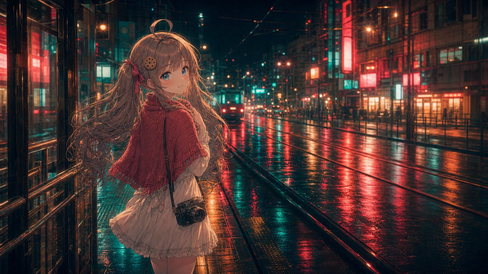 霓虹旧梦照长街 · 轨道旁的霓虹潮