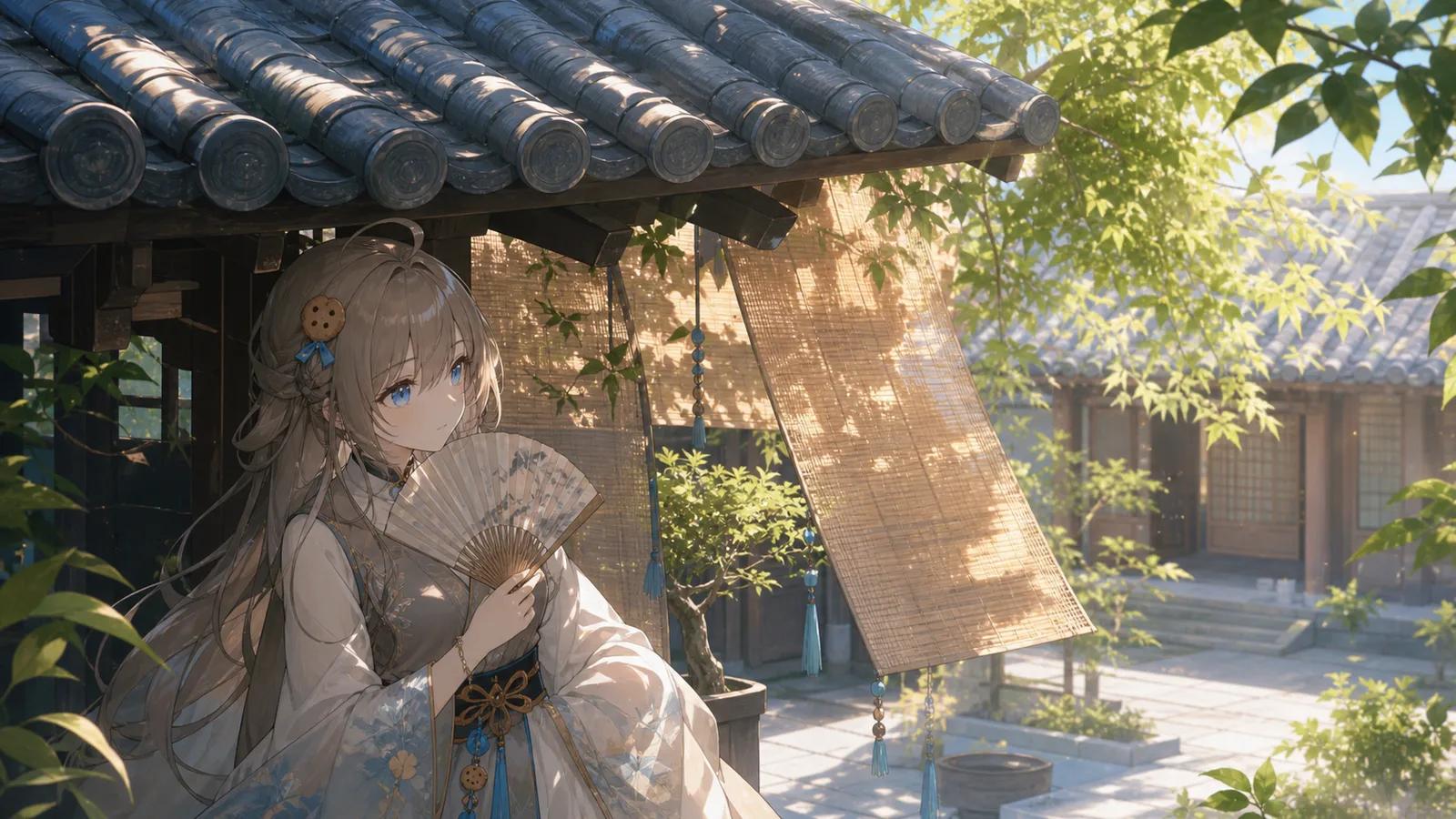 夏至蝉鸣 · 瓦檐长日