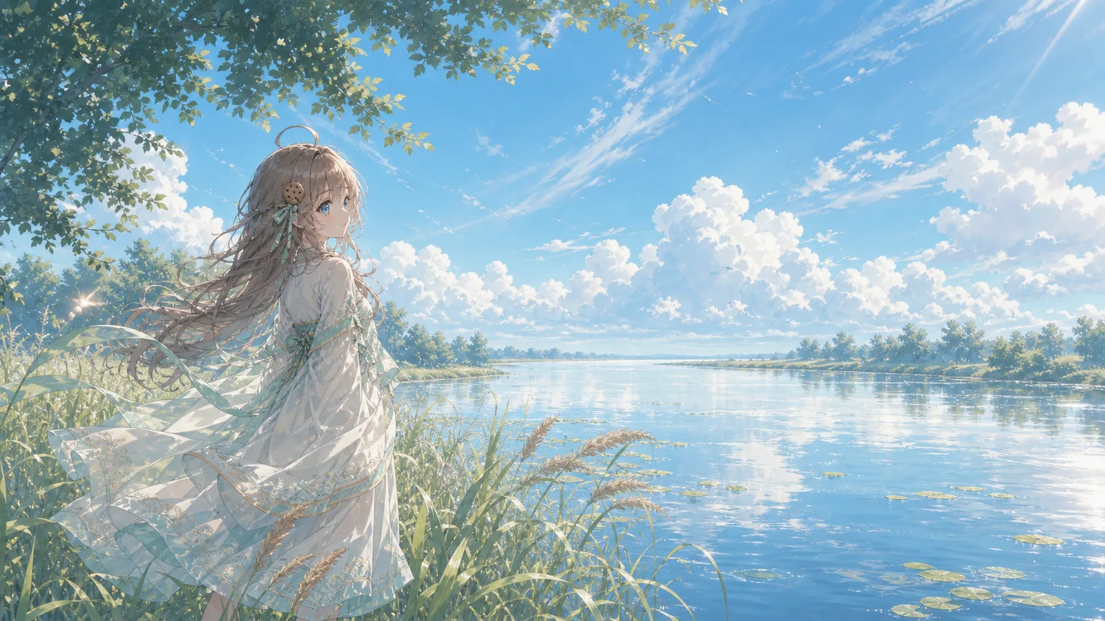 夏至蝉鸣 · 河岸白昼