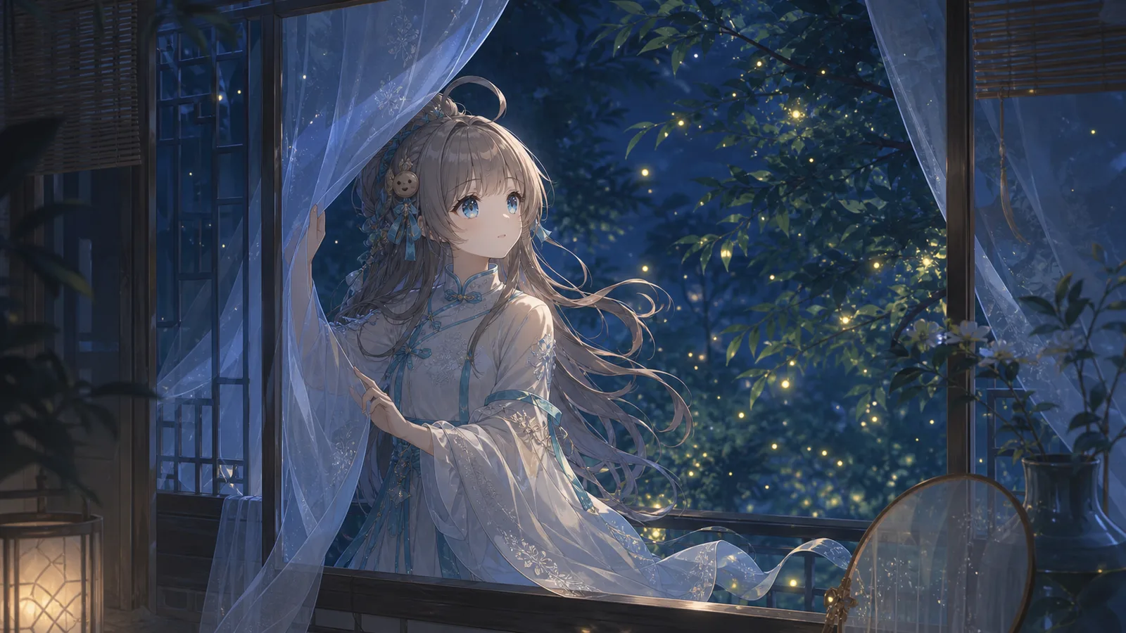 夏至蝉鸣 · 萤叶窗纱