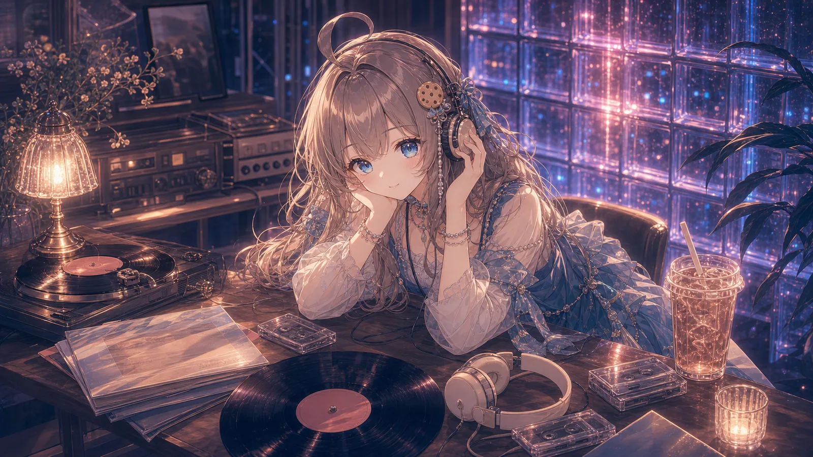 霓虹慢放中 · 点歌前的静音